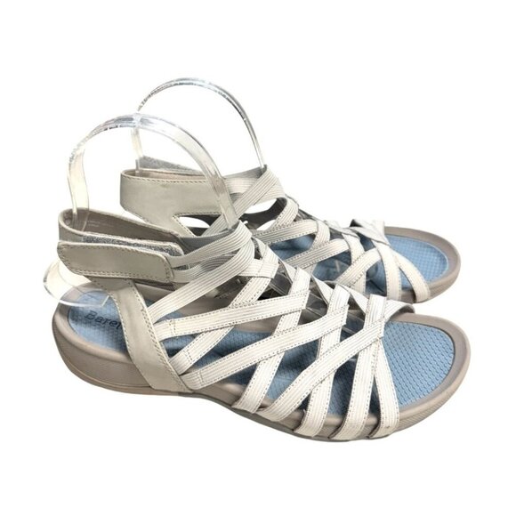 BARETRAP Sammie's Strappy Waterproof Sandal GREY/SILVER 10 - Picture 6 of 8